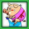 メタボ豚 ダイエット豚 肥満豚 フリーキャラクター